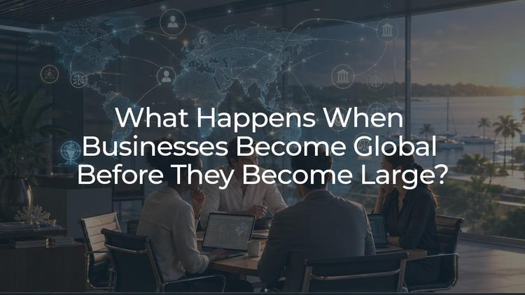 What Happens When Businesses Become Global Before They Become Large